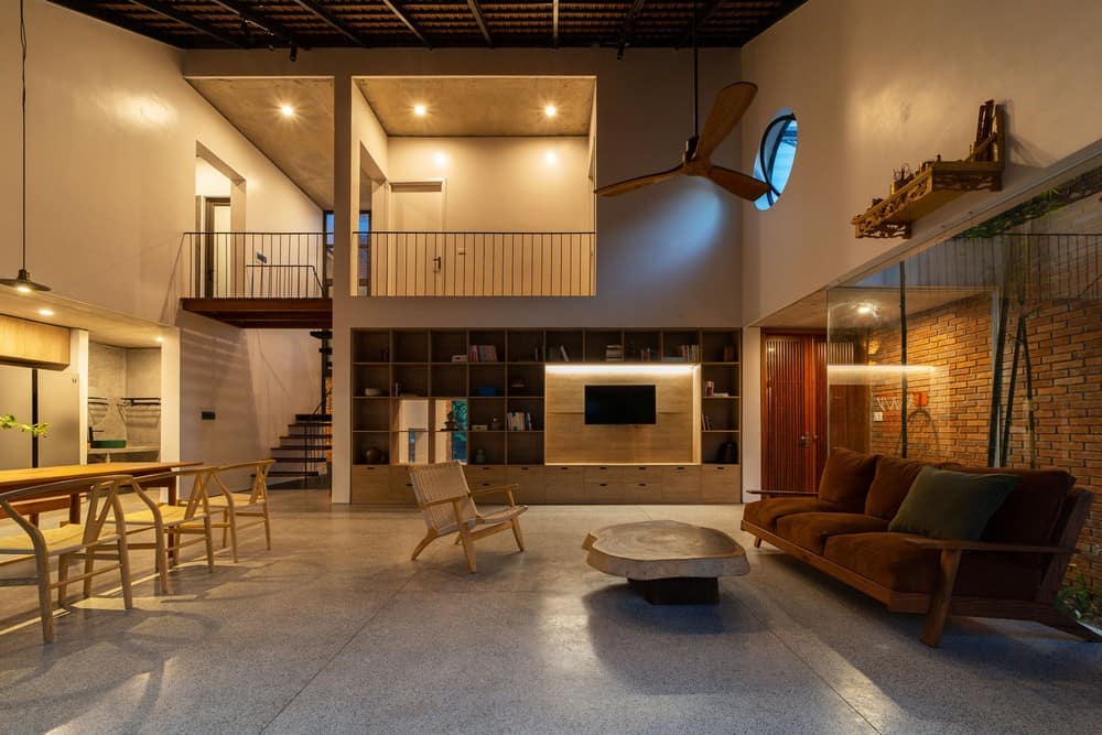living room, Dom Architect Studio