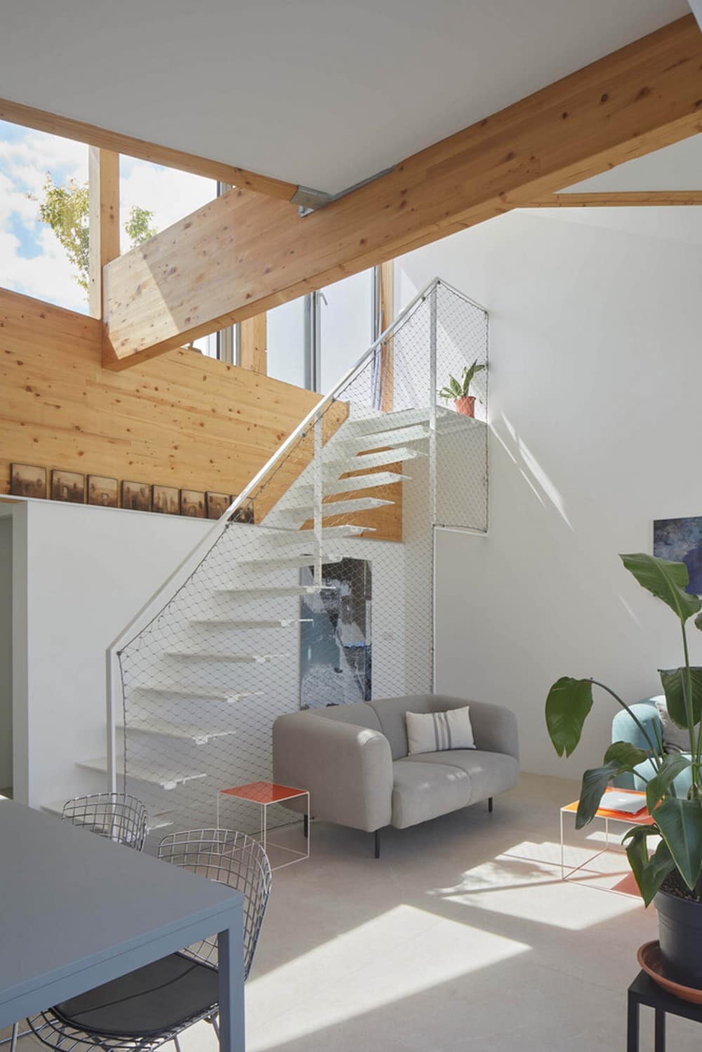 stairs, Rotunno Justman Architectes