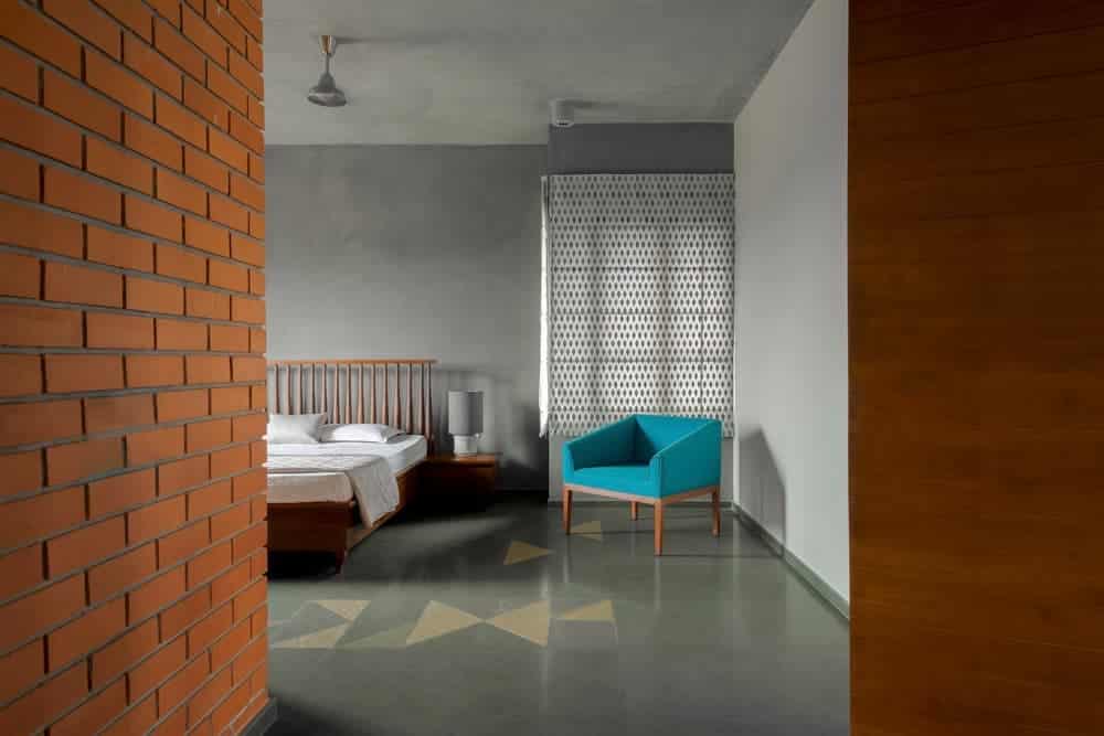 bedroom, Kamat & Rozario Architecture