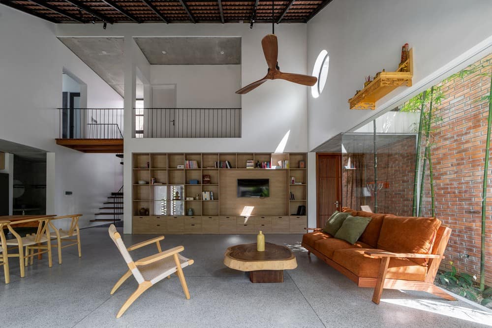 living room, Dom Architect Studio