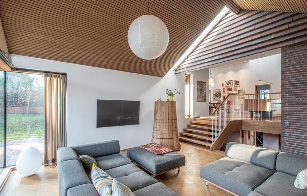 living room, C. F. Møller Architect