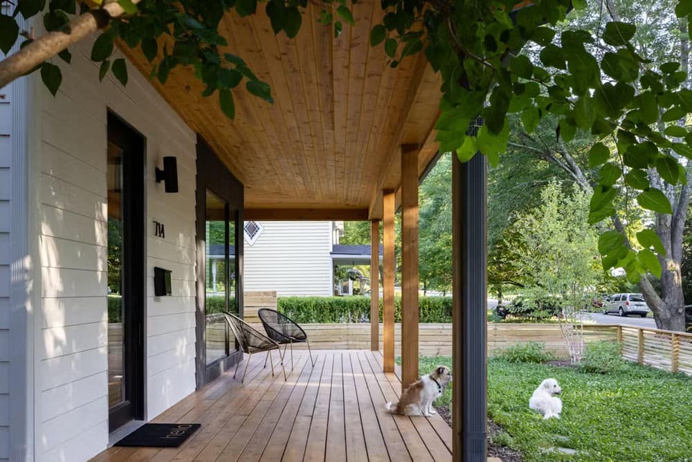 Modular Modern Farmhouse by Hoke Ley Architecture