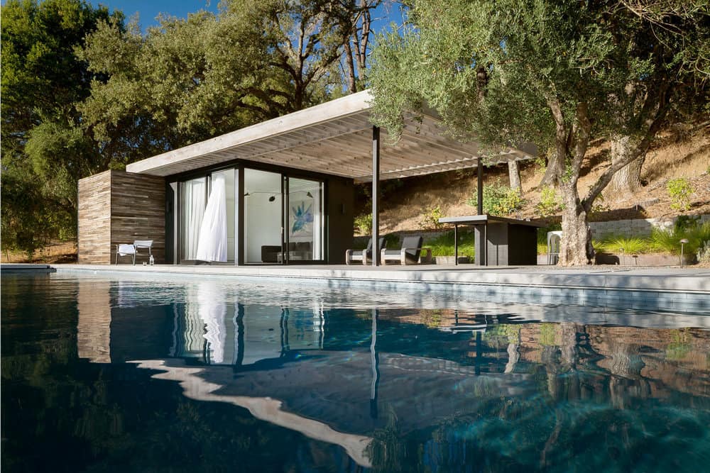 Dry Creek Poolhouse by Ro Rockett Design