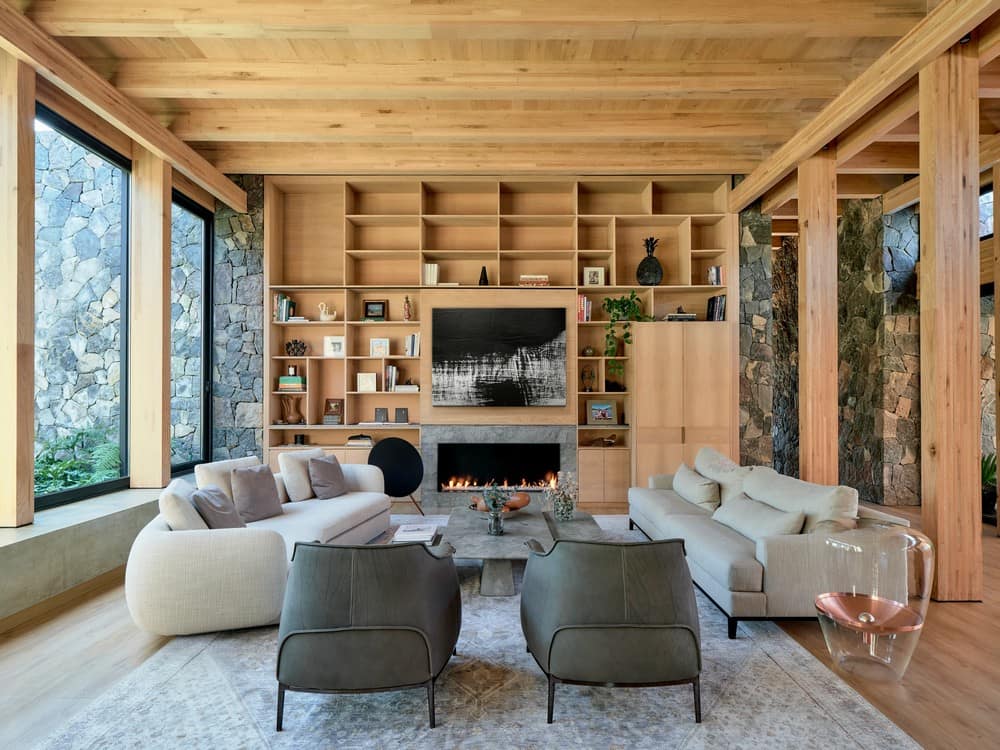 living room, Weber Arquitectos