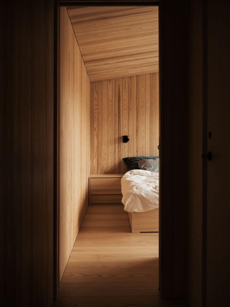 bedroom, Line Solgaard Arkitekter