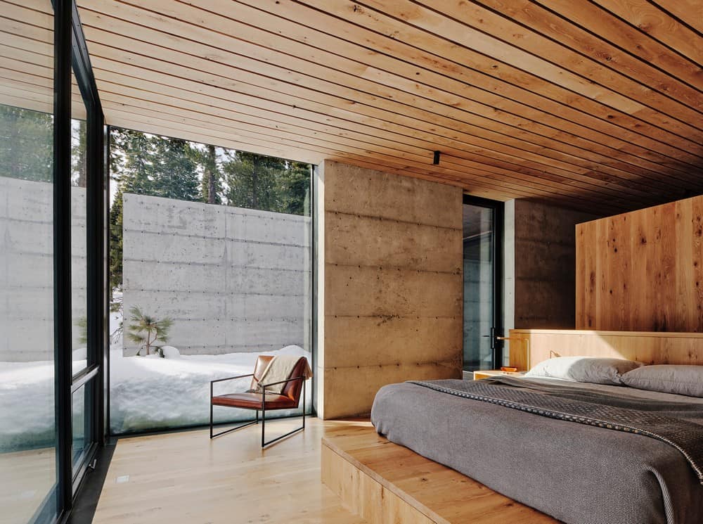 bedroom, Olson Kundig + Faulkner Architects