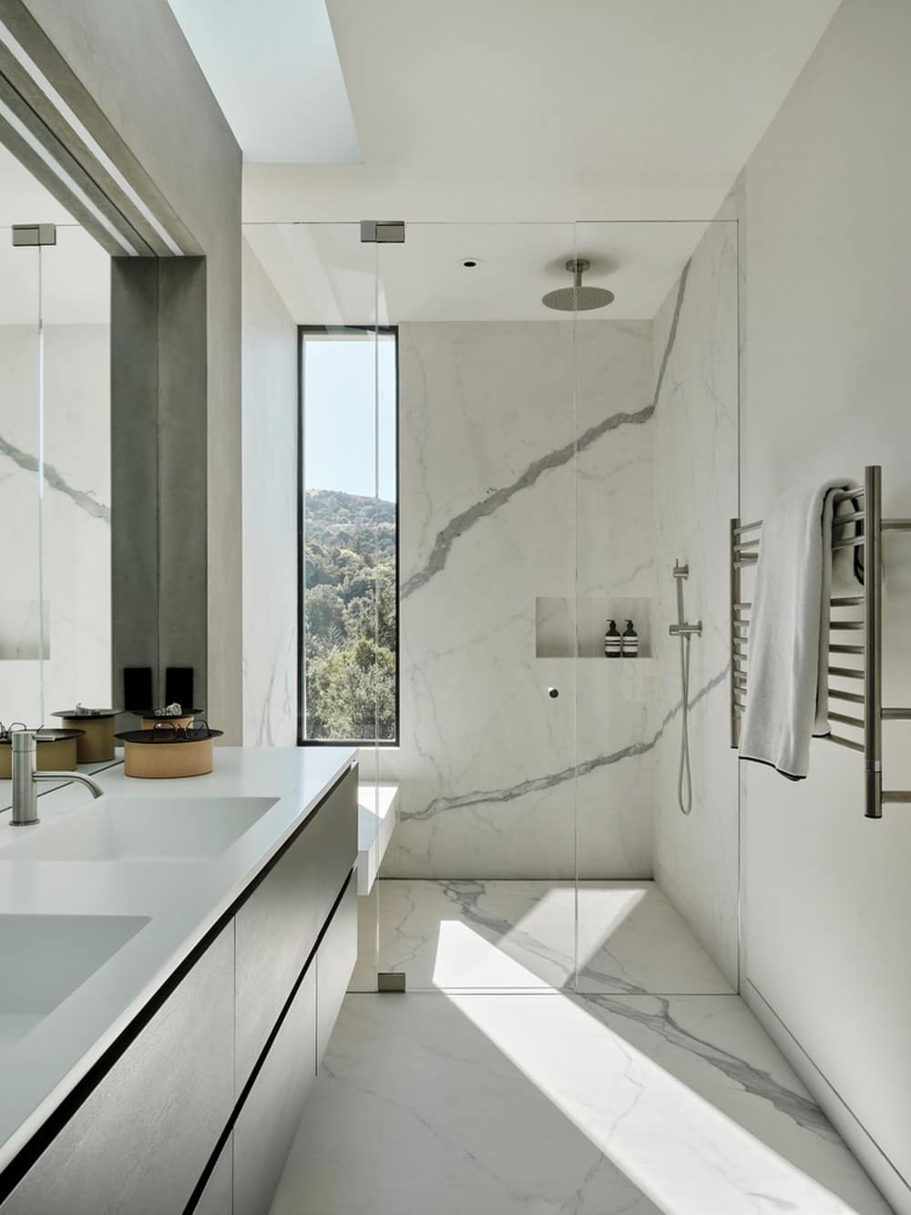 bathroom, Feldman Architecture