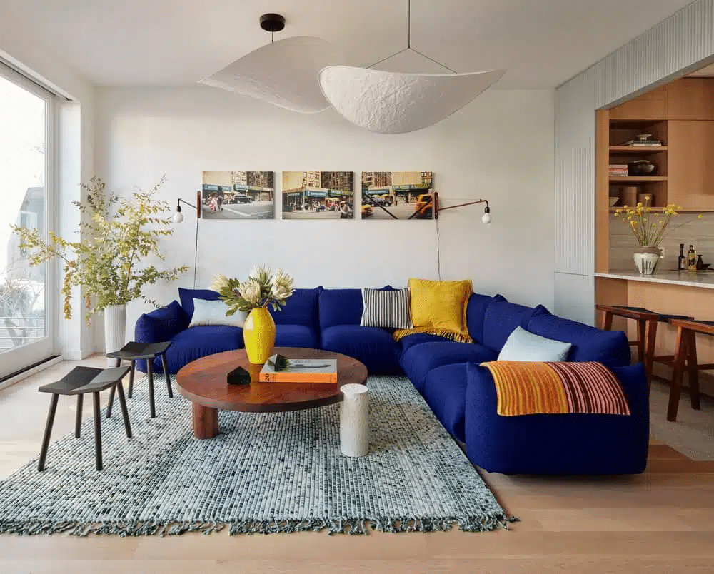 How to Bring Together a Large Living Space and Create Focal Points