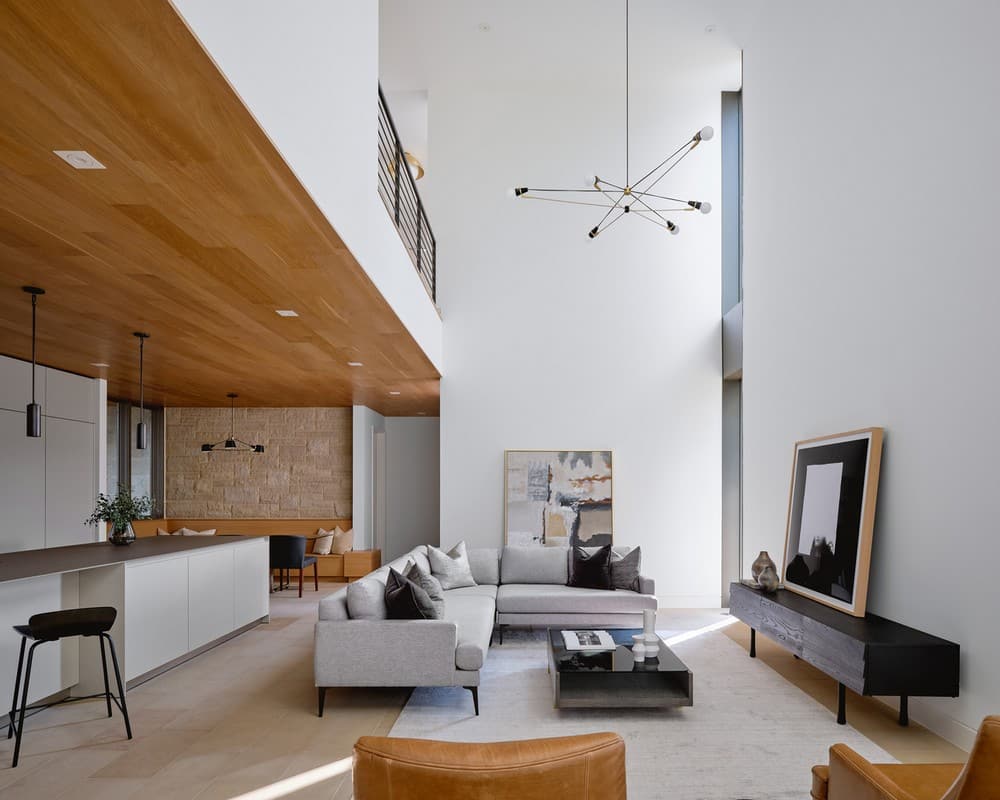 living room, Matt Fajkus Architecture
