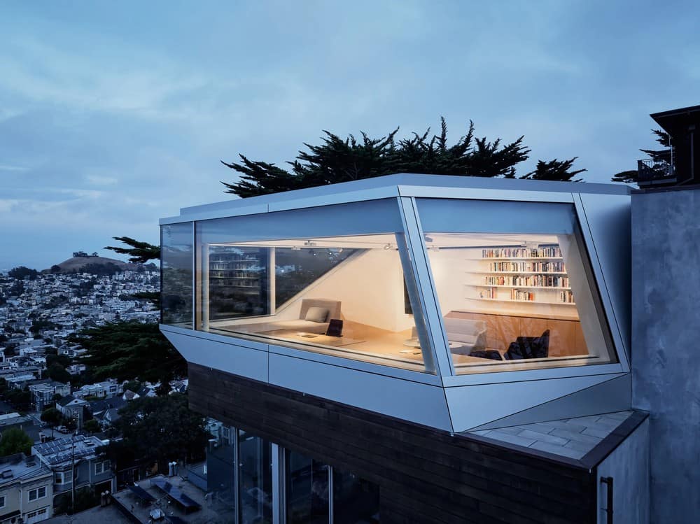Rooftop Home Office - Aerie by OPA Architects