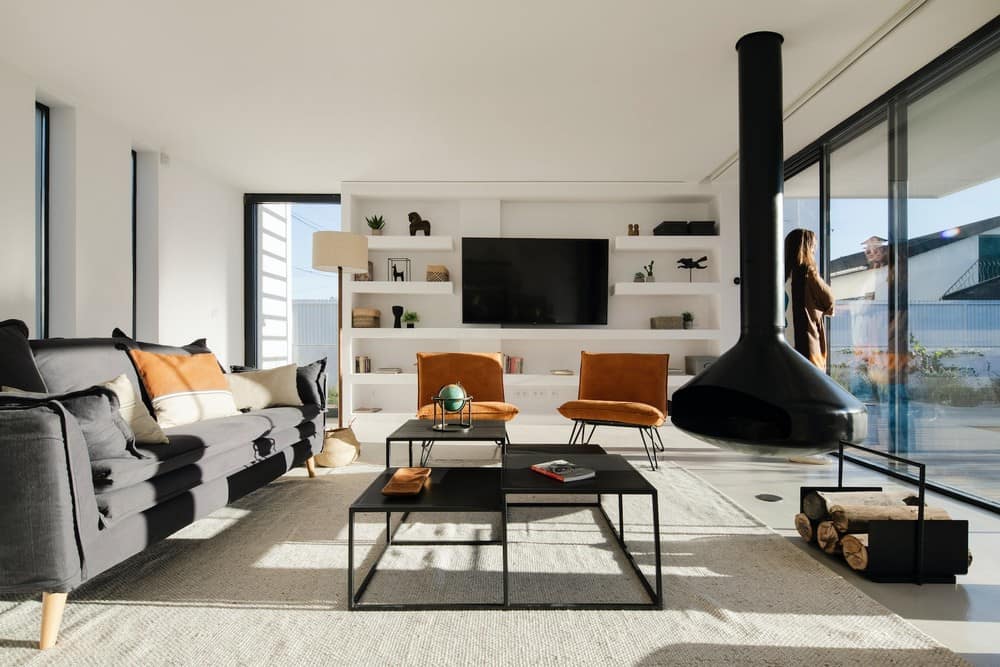 living room, Inês Brandão Arquitectura