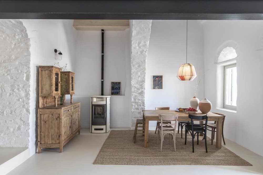 dining room, Bobotis+Bobotis Architects