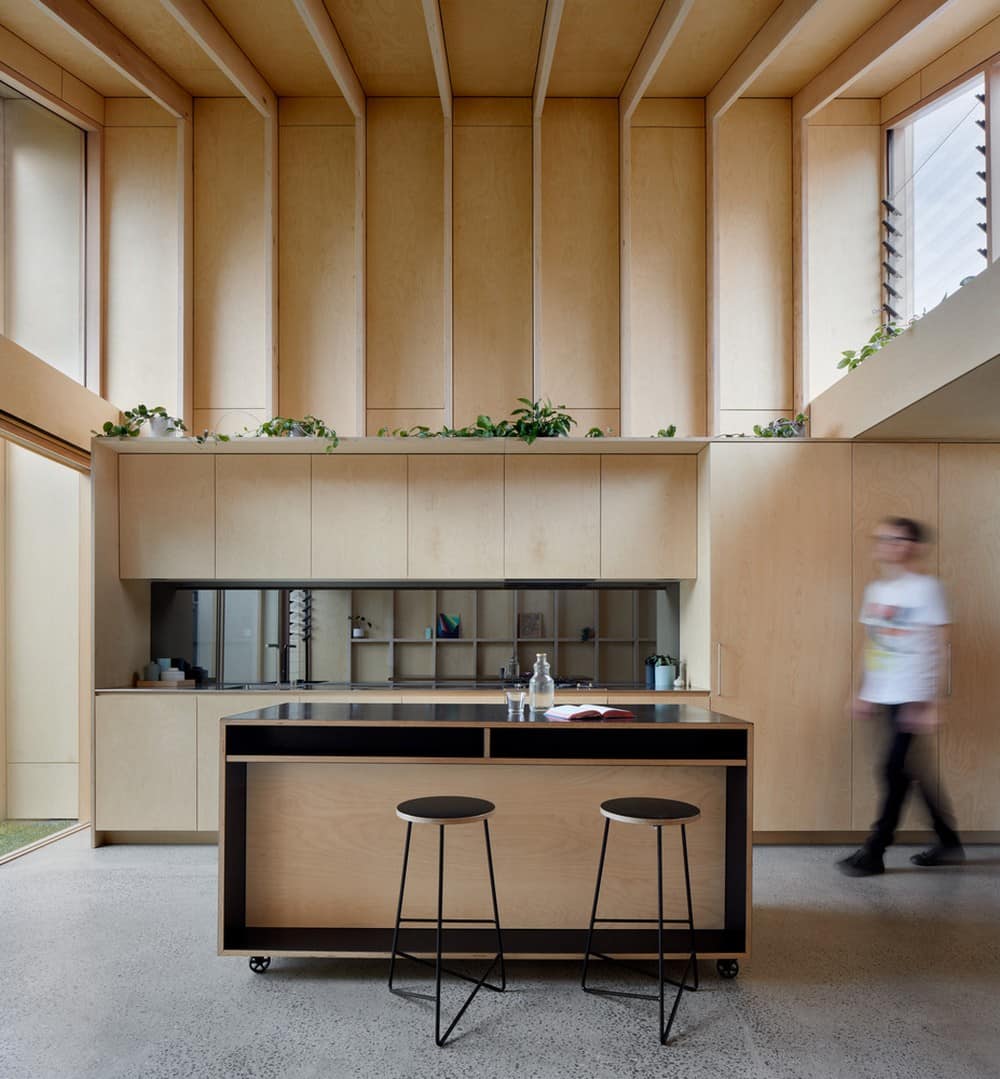 kitchen, Sarah Kahn Architect