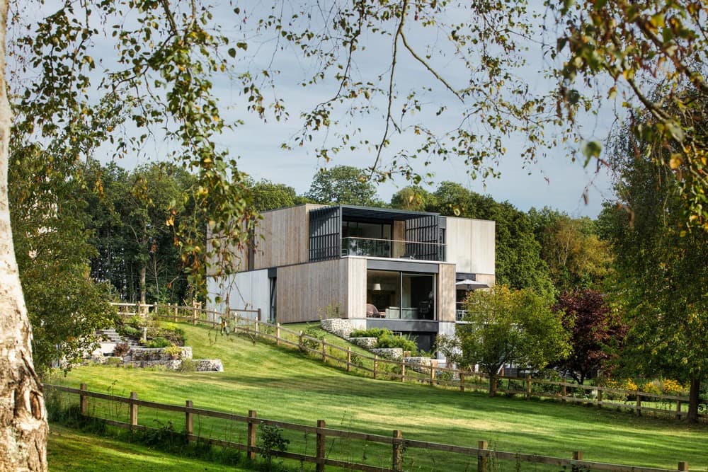 Collection of Three Contemporary Homes in a Sweeping, Rural Setting