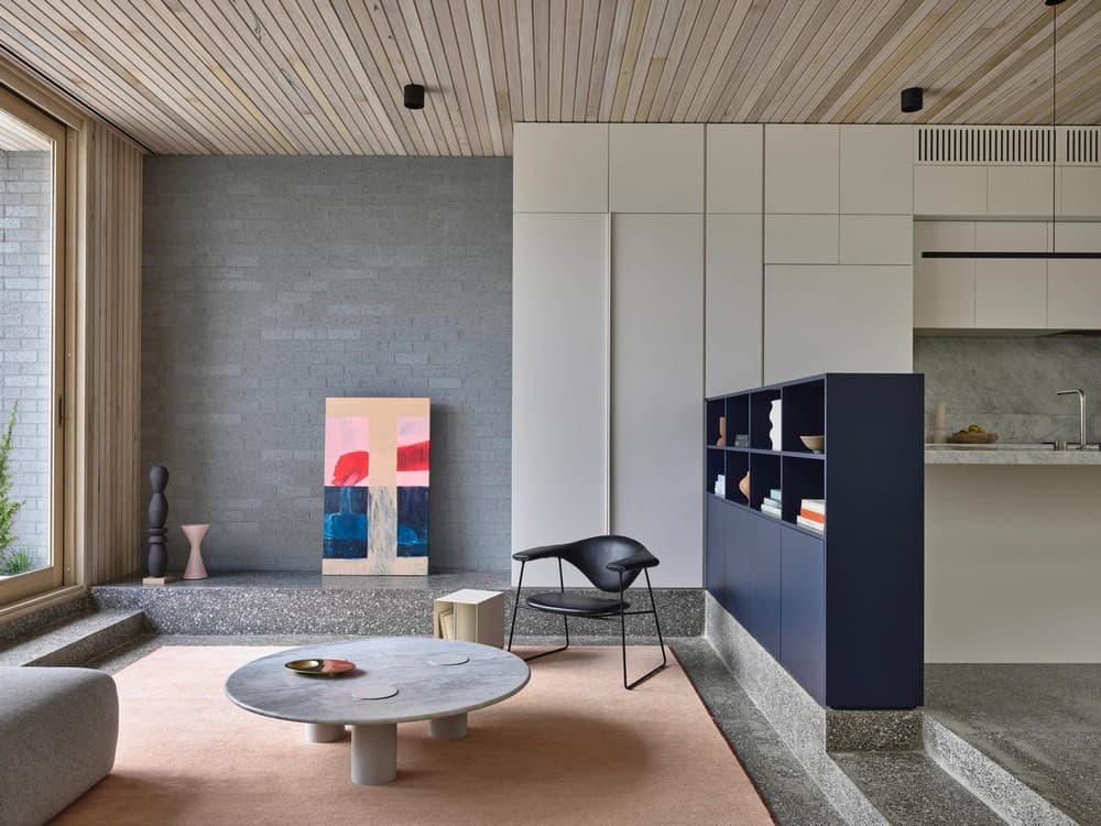 living room, Tom Robertson Architects