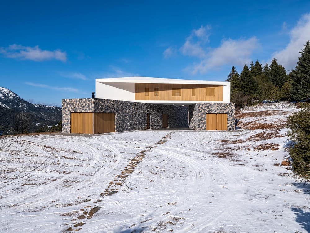 Snowfall House by Dotn