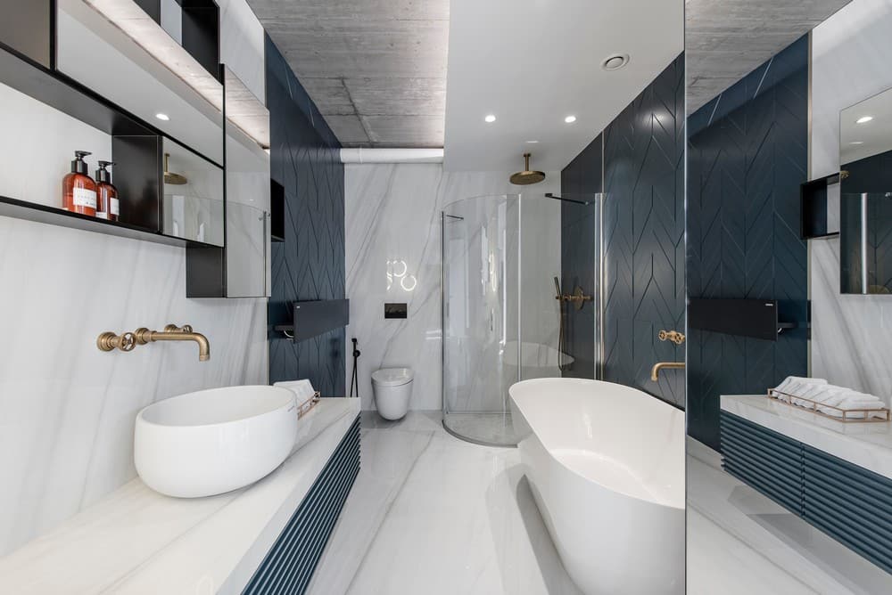 bathroom, Prusta Architecture