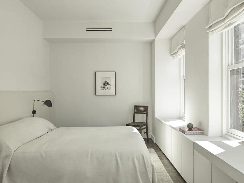 bedroom, Nicolas Schuybroek Architects