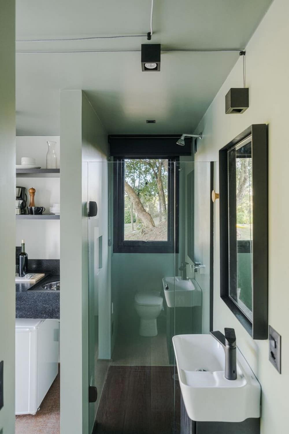 bathroom, Oazo + Zanesco Arquitetura