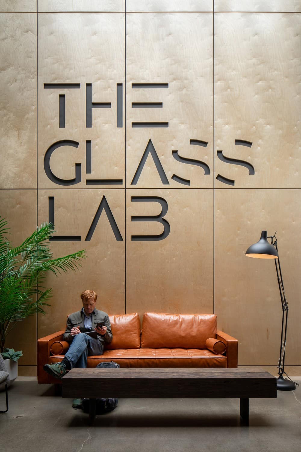 The Glass Lab logo, Scott Edwards Architecture