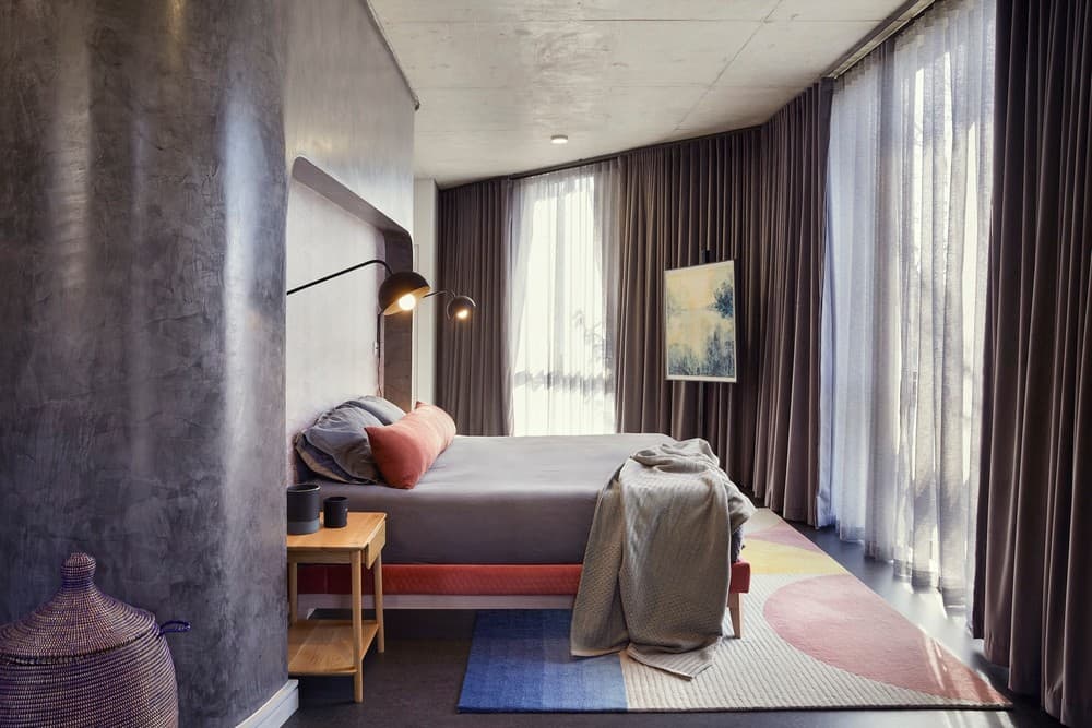 bedroom, Gregory Katz Architecture