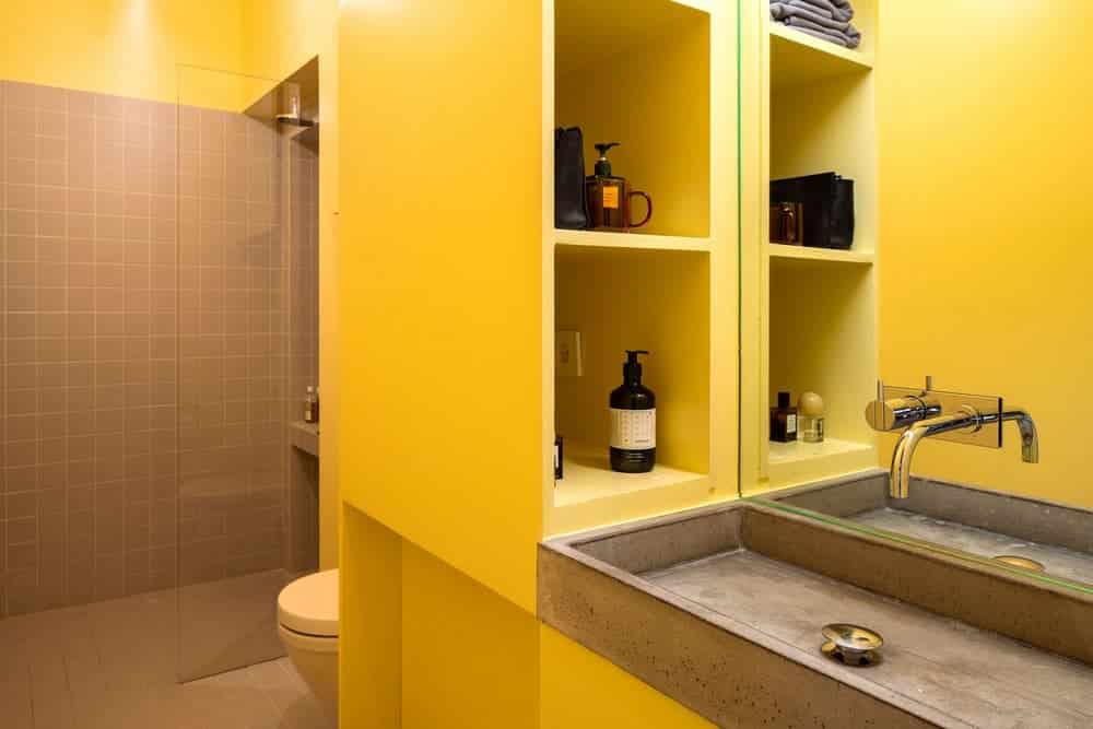 bathroom, Lookofsky Architecture