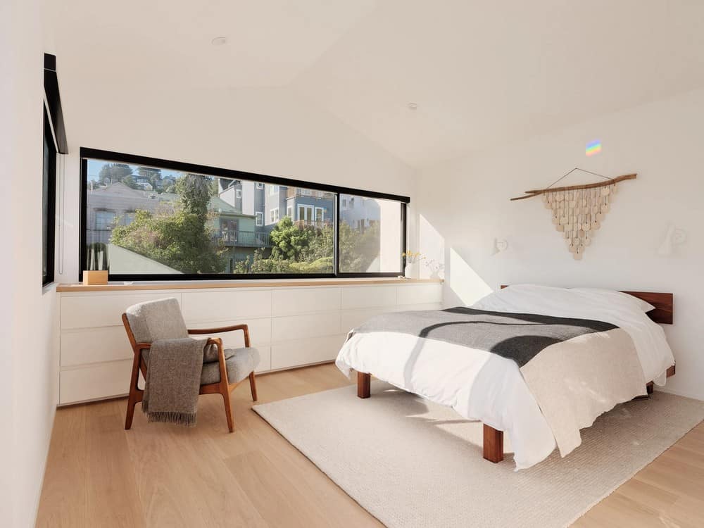 bedroom, Edmonds + Lee Architects