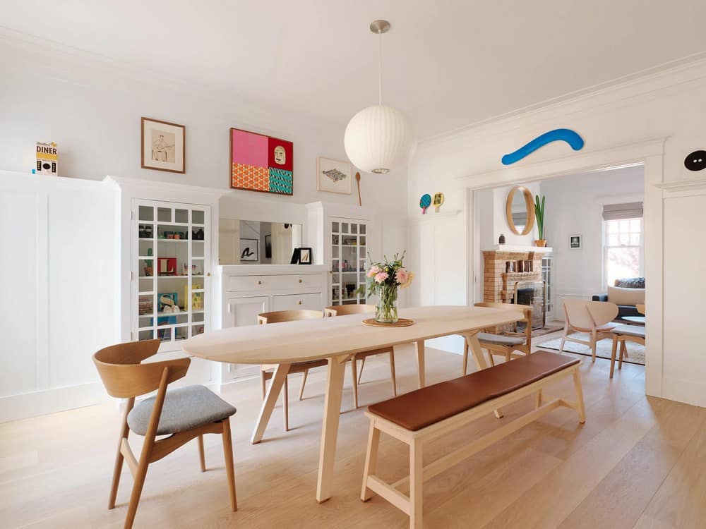 dining room, Edmonds + Lee Architects