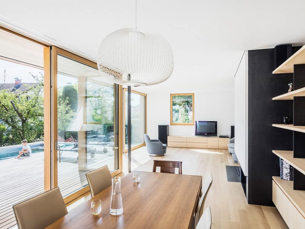 living room, Dietrich Untertrifaller Architekten