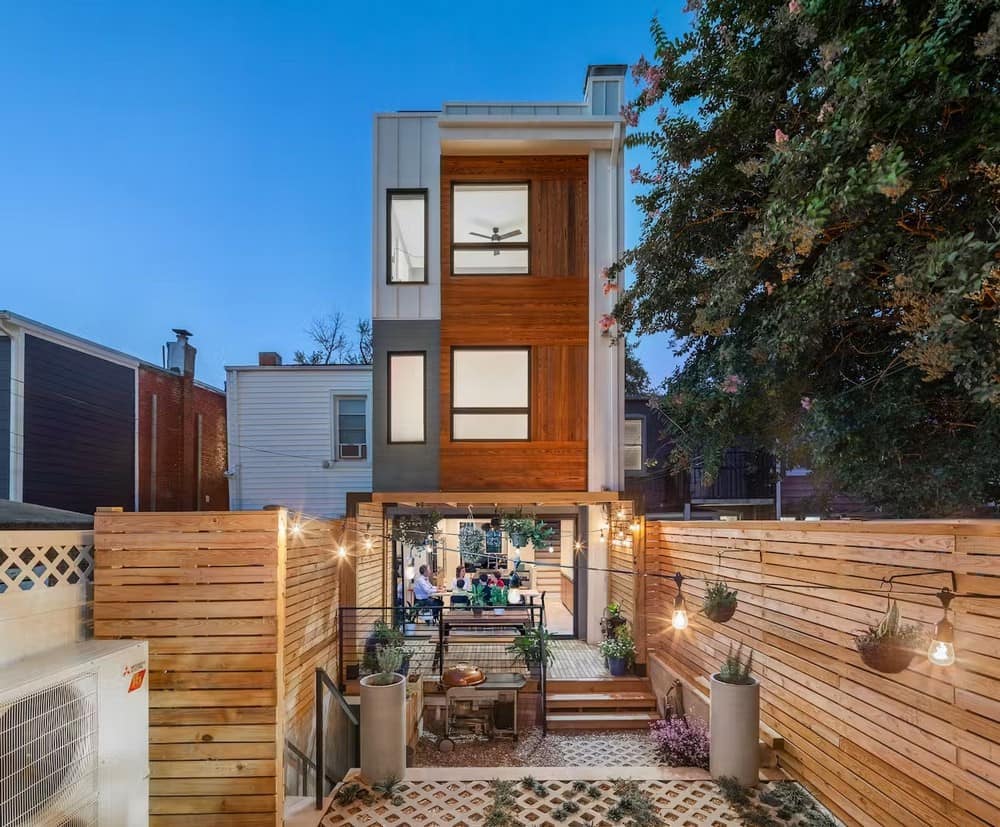 Net Zero Row House by Teass \ Warren Architects