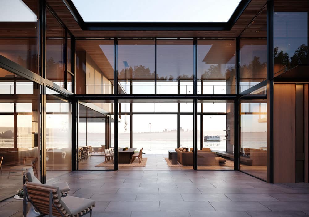 Eerkes Architects Designs Rockaway Beach Residence, Bainbridge Island, Washington