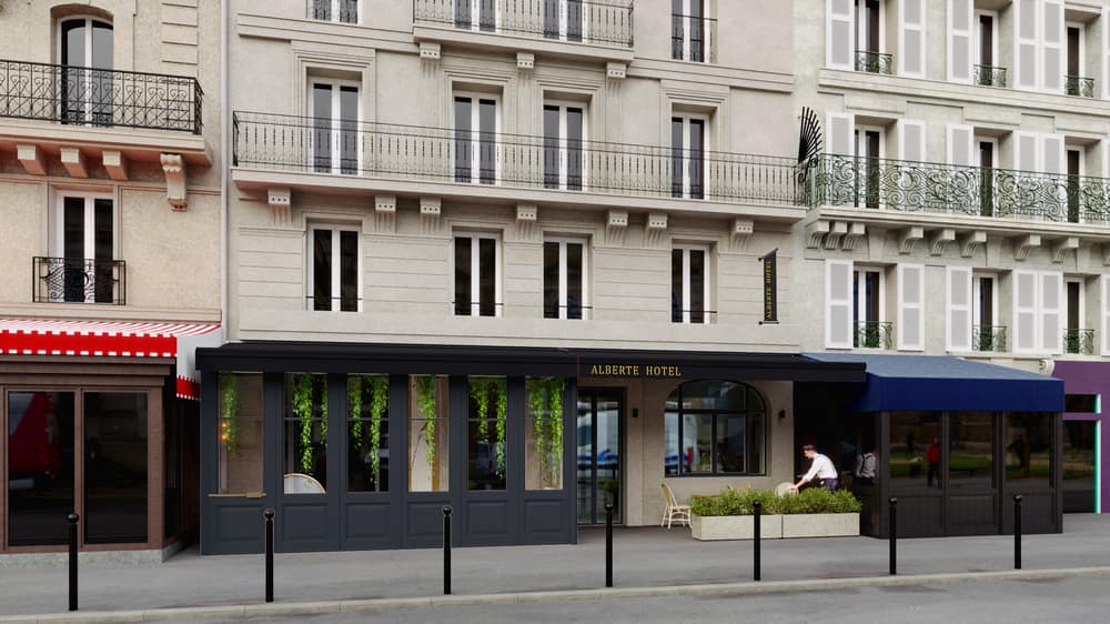 Hotel Alberte in Paris / Tremend Architects