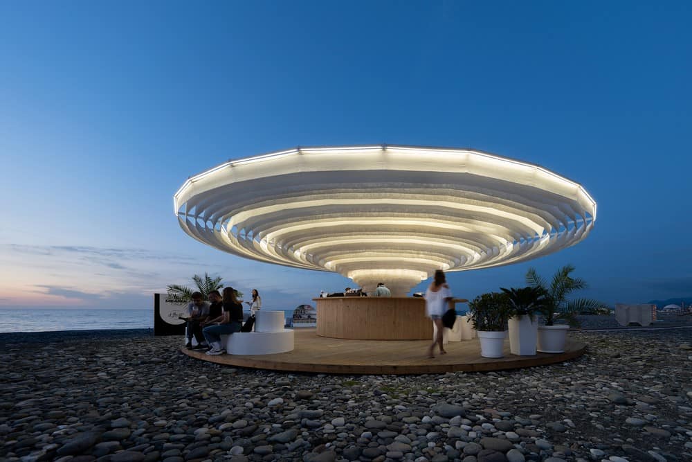 Meama Collect Beach Bar / Khmaladze Architects