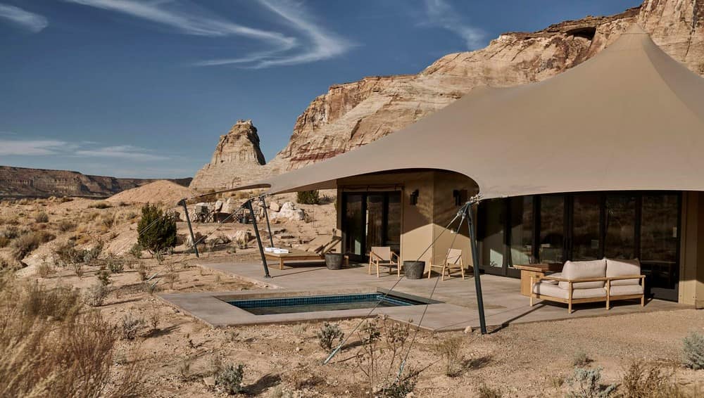 Camp Sarika / Amangiri + Luxury Frontiers