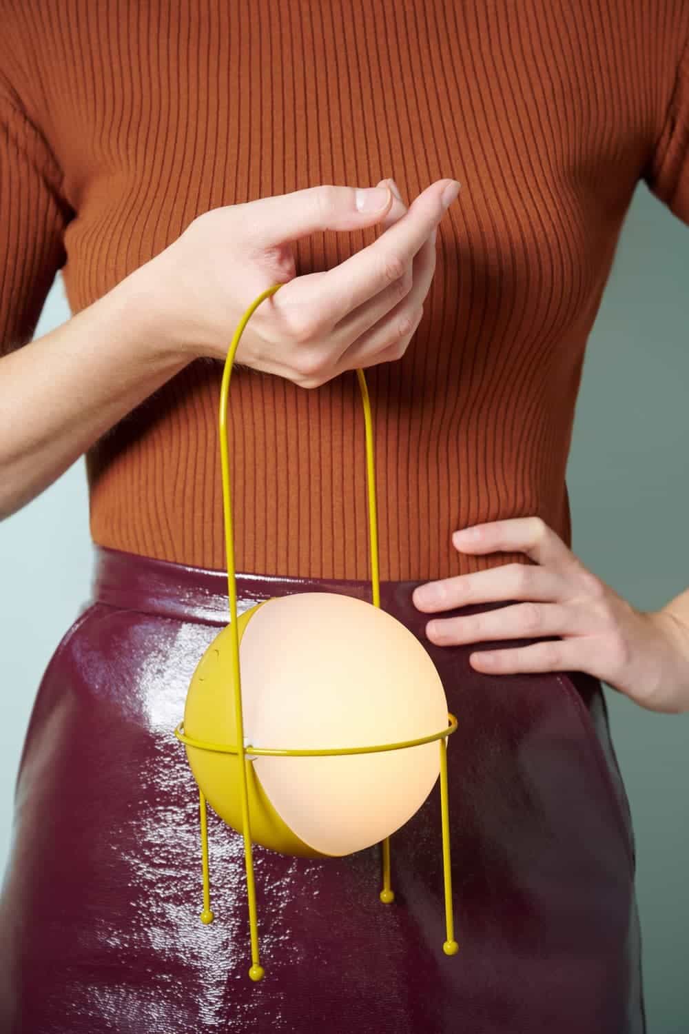 Elisa Ossino's “Wearable” Lamp for Ambientec