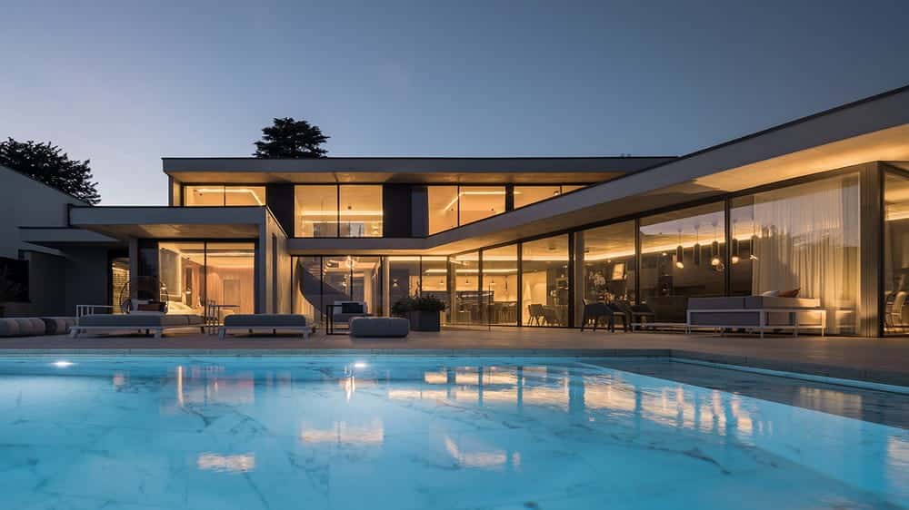 Contemporary Villa with sea view in Cannes