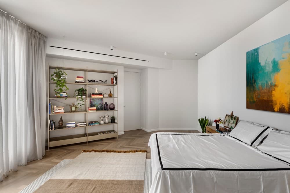 bedroom, Gindi Apartment