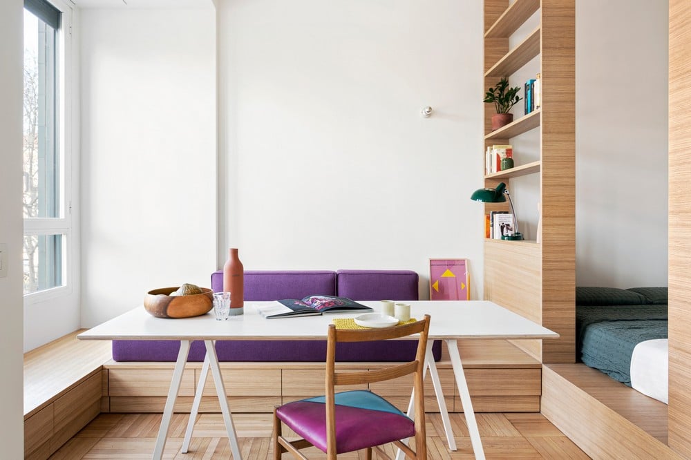 Single Room, Five Places / Tommaso Giunchi Architect