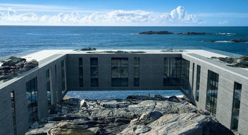 Fedje Hotel, Fedje, Norway / Saunders Architecture