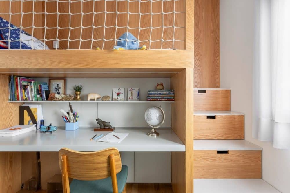 kids desk, Terramadeira Apartment / ARKITITO Arquitetura