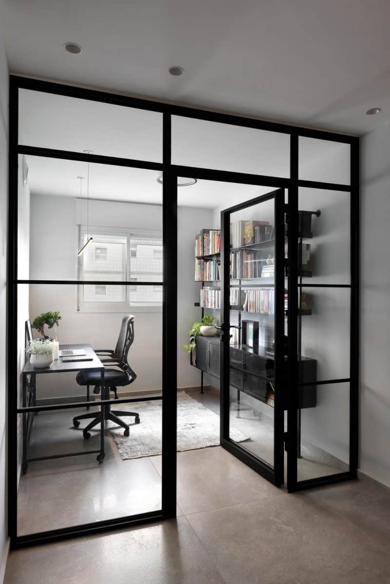 home office, Ramat Gan Apartment / KanDesign Studio