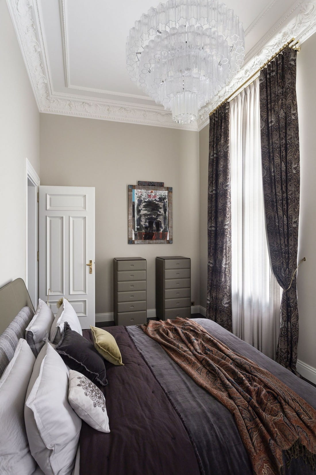 bedroom, Warsaw Apartment
