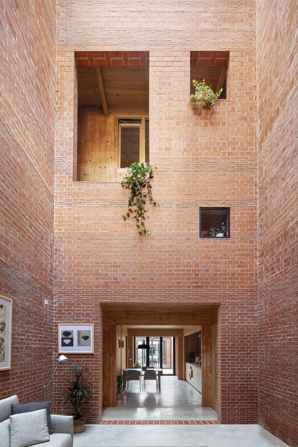 living room, Granollers House, H Arquitectes