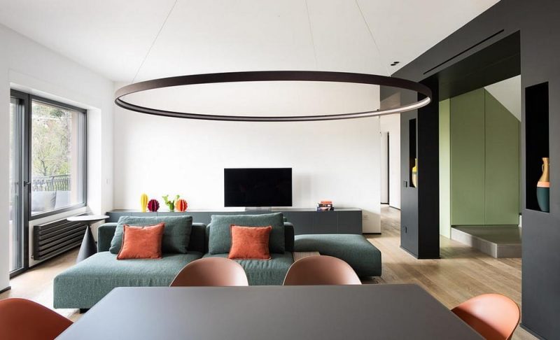 living room, Fusco House / Arabella Rocca Design