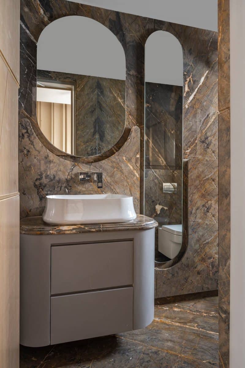 bathroom, Rare Earth Apartment by AB Design