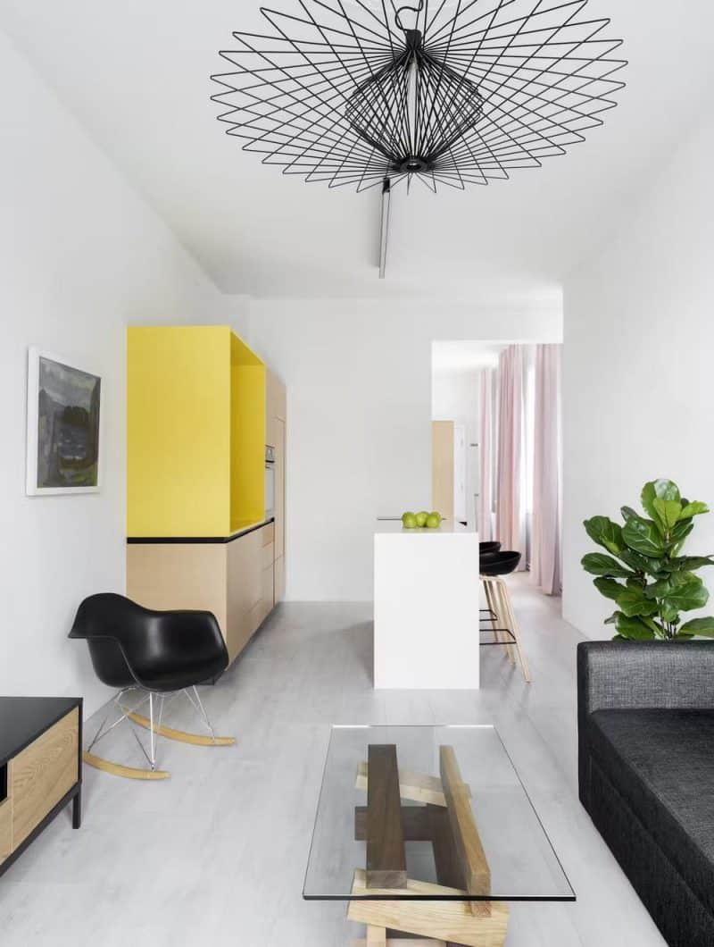 500-square-foot apartment in downtown Iceland