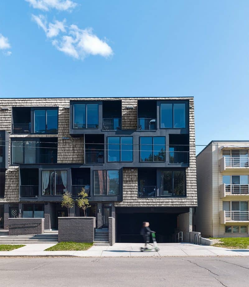 garage, multi-residential project