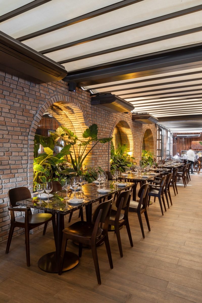 second dining area, Italian cuisine restaurant