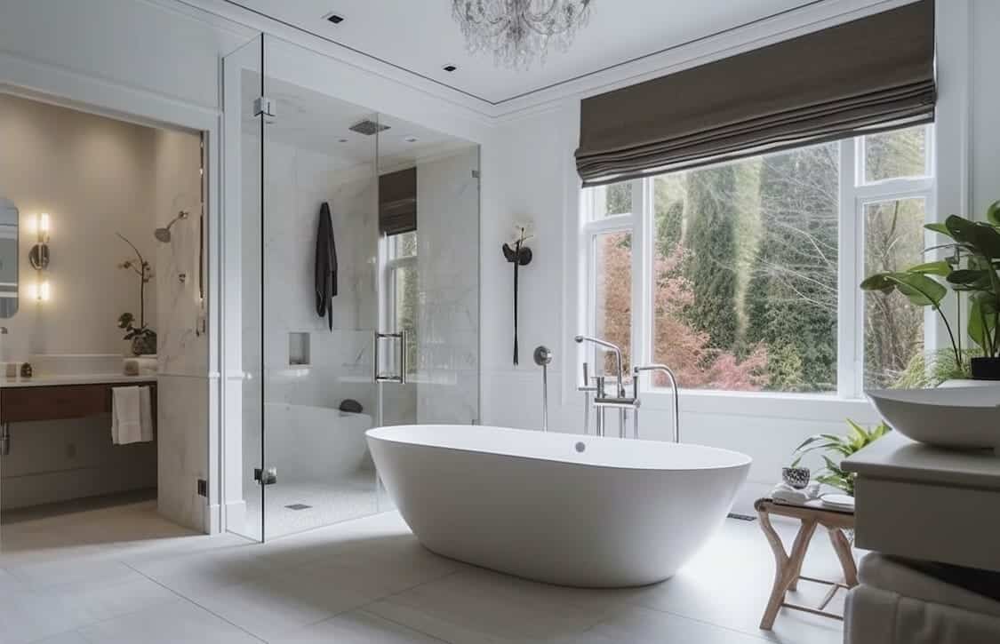 11 Stylish Design Ideas for Large Bathrooms