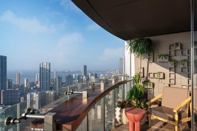 balcony, Le Harlequin Apartment